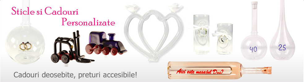 Sticla Personalizata