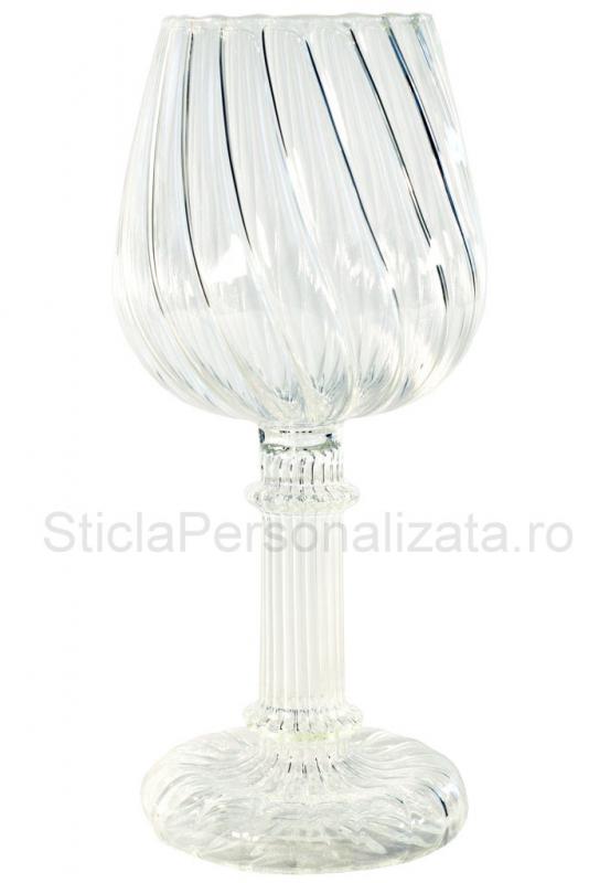 Pahar cu talpa ce se umple