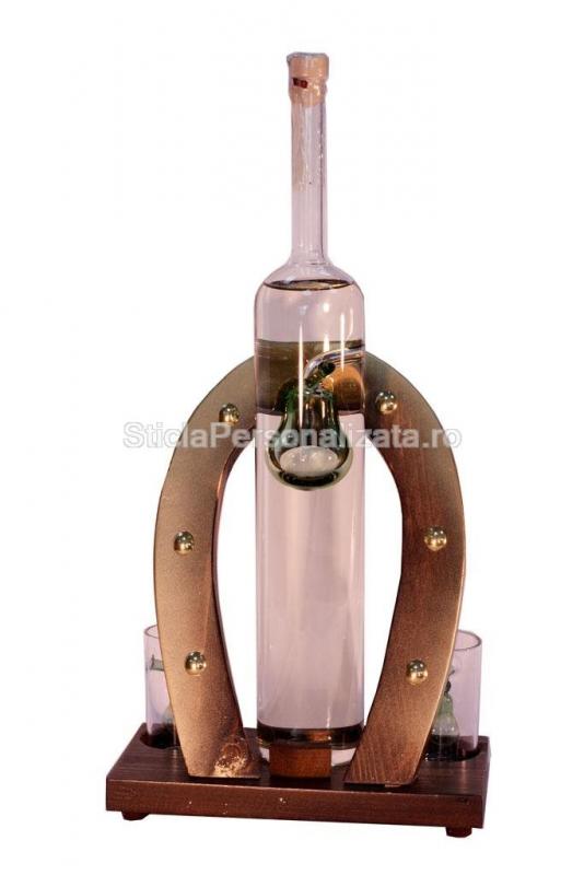 Sticla suport potcoava