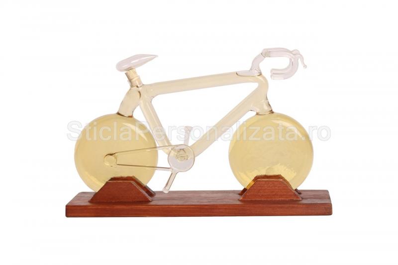 Sticla forma bicicleta