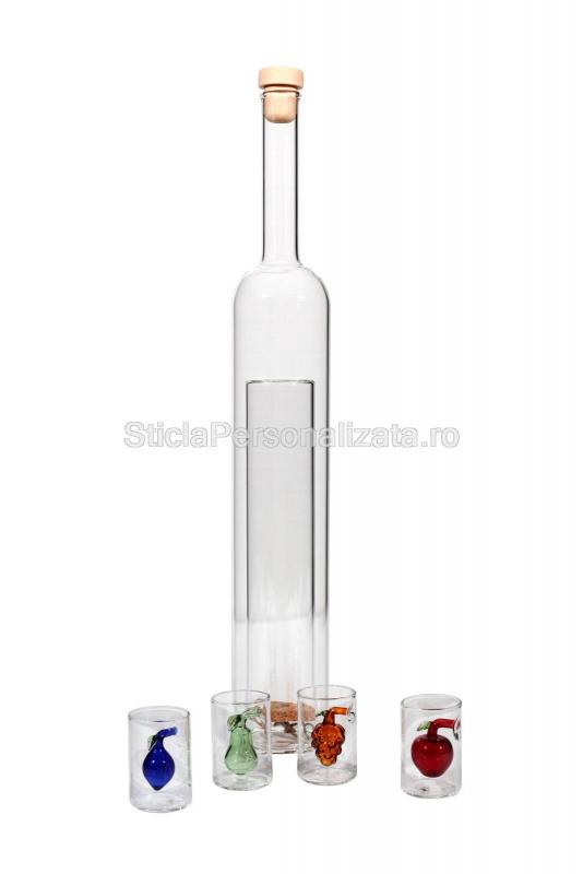 Sticla pahare multi-fruct