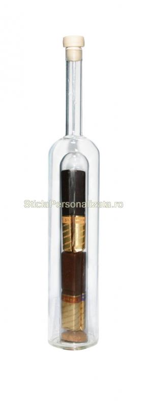 Sticla cu ciocolatele