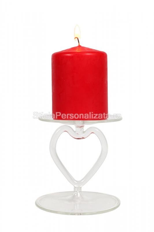 Suport lumanare inima