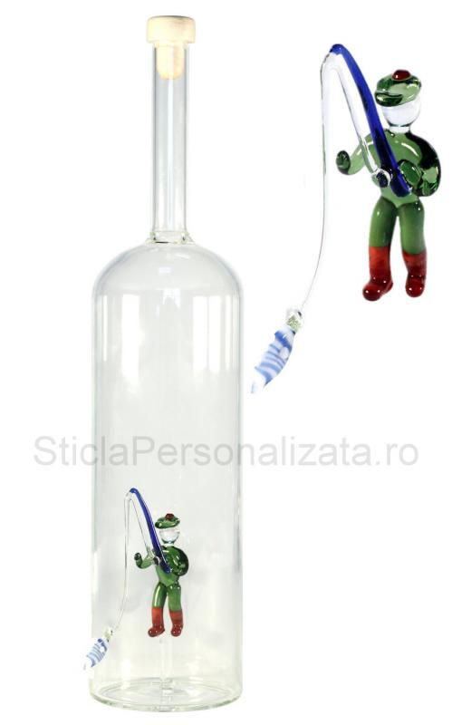 Sticla cu pescar